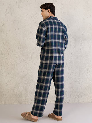 Warm Check Pyjama Set