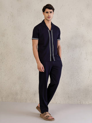 Classic Placket Pyjama Set