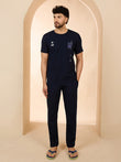 Systemic Code Pyjama Set - Navy