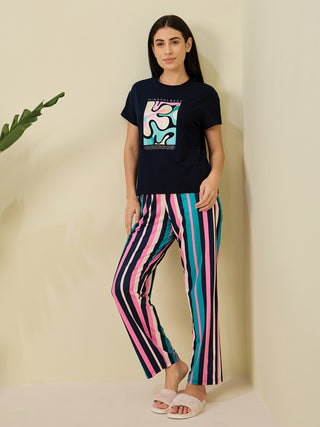 Mindful Stripes Pyjama Set