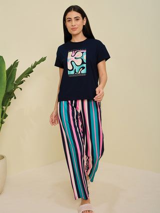 Mindful Stripes Pyjama Set