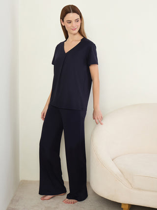 Refined Comfort Wide Pyjama Set