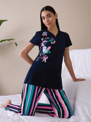 Kimono Splash Pyjama Set
