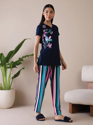 Kimono Splash Pyjama Set