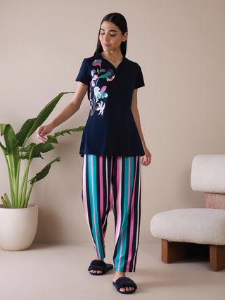 Kimono Splash Pyjama Set