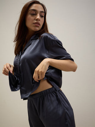 Silky Shorts Set