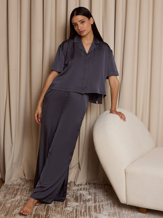 Silky Pant Set