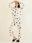 Twinkle Star Pyjama Set - White