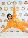 Garfield Playful Shorts Set - Orange