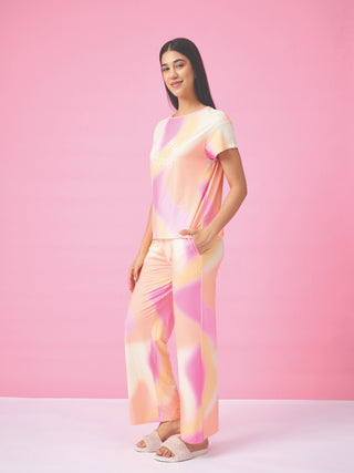 Vibrant Ease Wide Pyjama Set