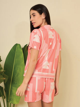 Pattern Play Shorts Set