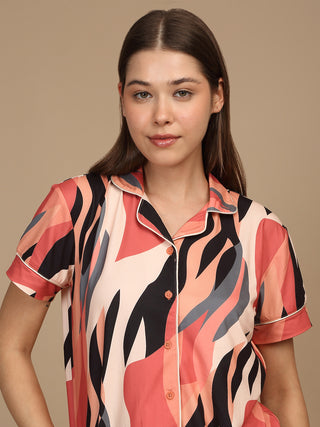 Abstract Maze pyjama set