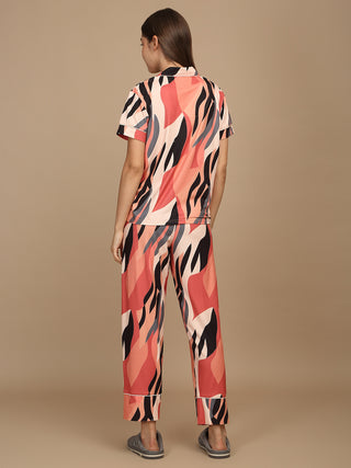 Abstract Maze pyjama set