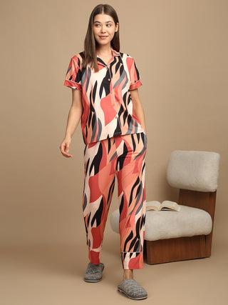 Abstract Maze pyjama set