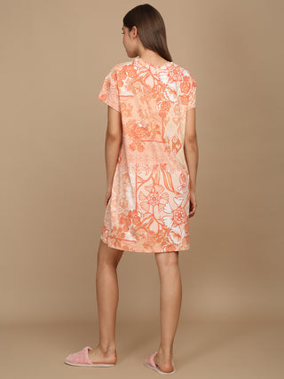 SoftCloud<sup>TM</sup> Ornate Floral Nightdress