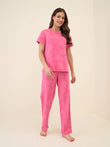 Canvas Comfort Pyjama Set - Peach