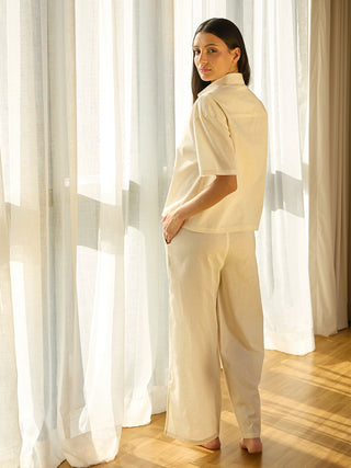 Linen Luxe Palazzo Set