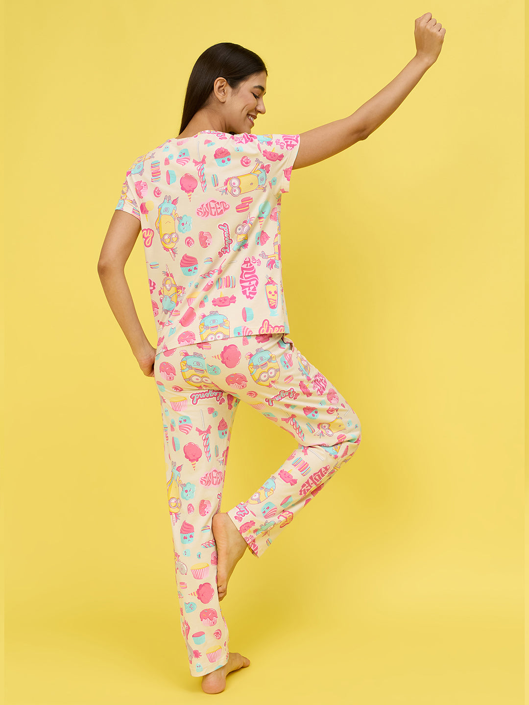 Minion Pj Pants Near Me Despicable Me Womens' Minions Lazy Club