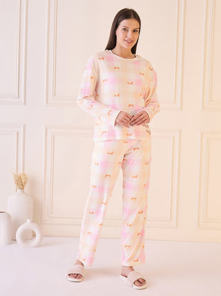 Soft Check Pyjama Set