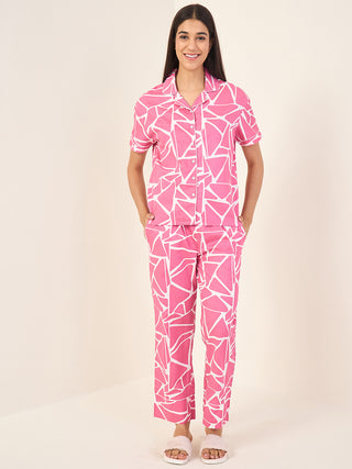 Midnight Maze Pyjama Set
