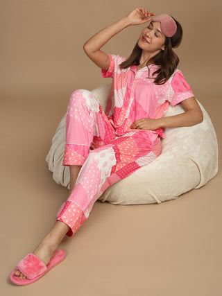 Abstract Maze pyjama set