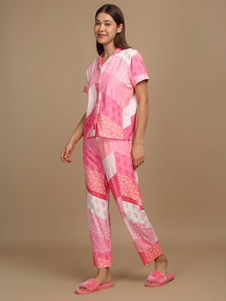 Abstract Maze pyjama set