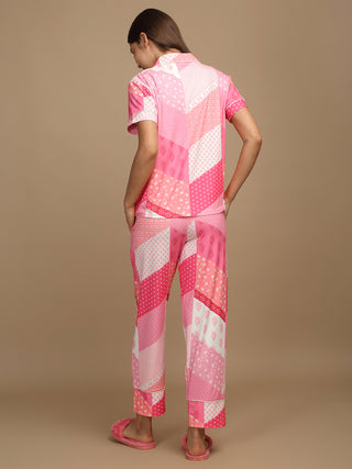 Abstract Maze pyjama set