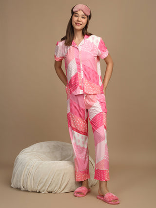 Abstract Maze pyjama set