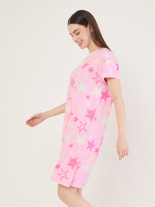 SoftCloud<sup>TM</sup> Whimsical Star Nightdress