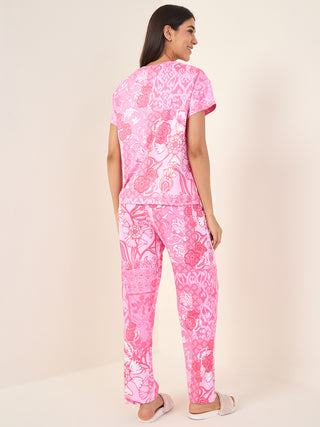Floral Fusion Pyjama Set