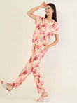 Desert Ikat Pyjama Set - Pink