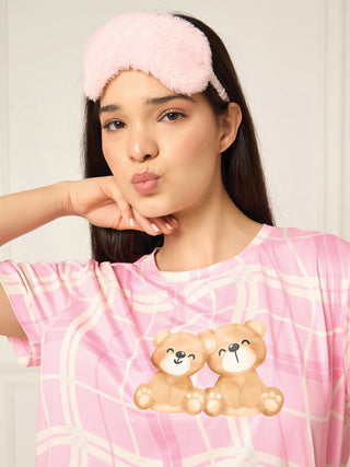 Cozy Check Short Set