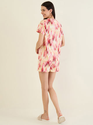 Splash Haze Shorts Set