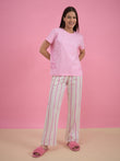 Snoopy Love more Pyjama Set - Pink Macron