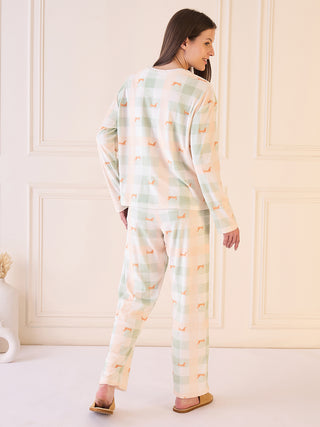 Soft Check Pyjama Set