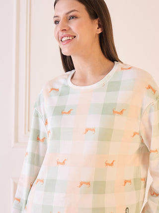 Soft Check Pyjama Set