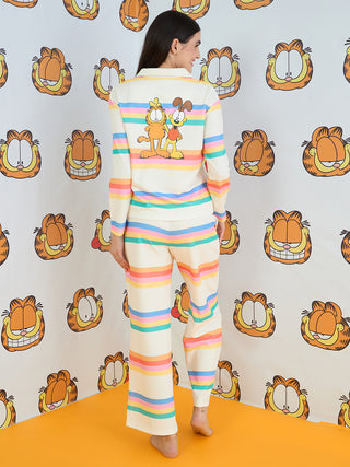 Garfield Dream Stripes Wide Pyjama Set