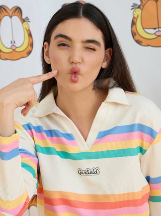 Garfield Dream Stripes Wide Pyjama Set