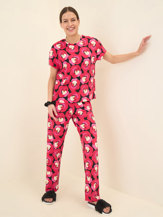 Vivid Petals Pyjama Set