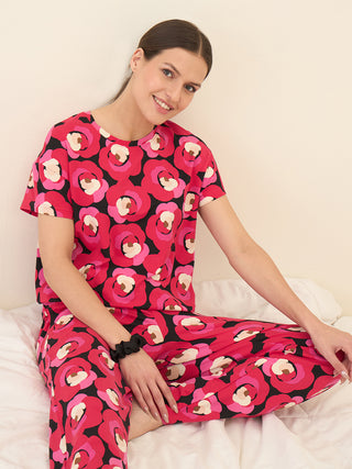Vivid Petals Pyjama Set