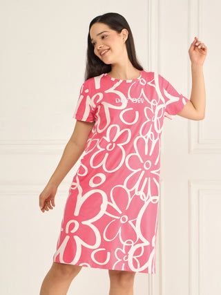 CottonEase<sup>TM</sup> Floral Day Off Nightdress