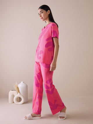 Bloom Whispers Wide Pyjama Set