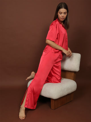 Silky Pant Set