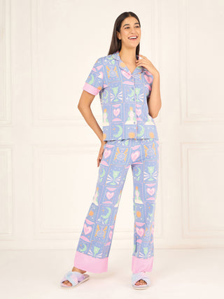 Luna Glow Wide Pyjama Set