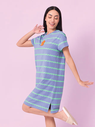 CottonEase<sup>TM</sup> Wavy Poodle Nightdress
