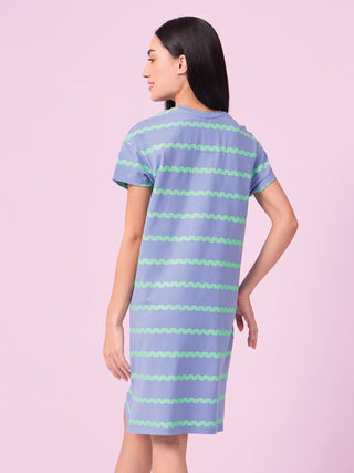 CottonEase<sup>TM</sup> Wavy Poodle Nightdress