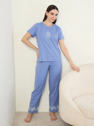 CottonEaseTM Ornate Medallion Pyjama Set