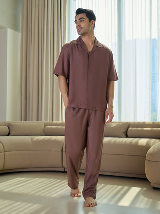 Elite Mode Button Down Pyjama Set