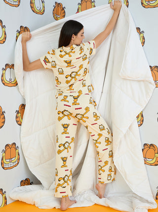 Garfield Catnap Crew Wide Pyjama Set