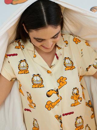 Garfield Catnap Crew Wide Pyjama Set